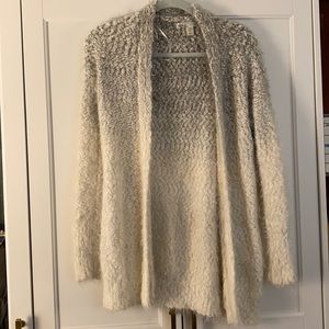 Fuzzy Ombre cardigan
